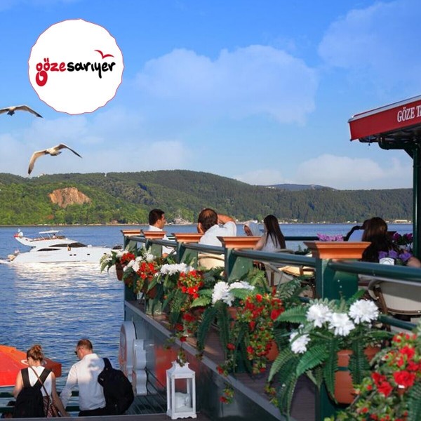 Göze Sarıyer'de Boğaz Manzarası Eşliğinde Tek Kişilik Akşam Yemeği 2