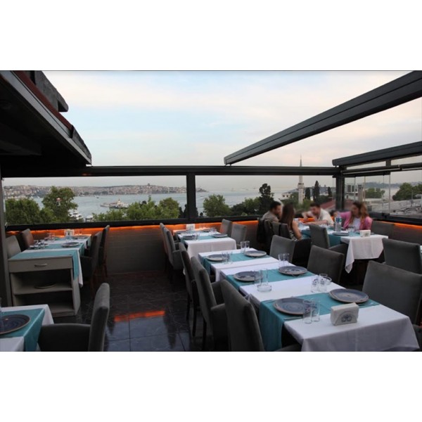 By Muzaffer Beşiktaş Balıkçısı Muhteşem Boğaz Manzarası Eşliğinde Yemek Menüsü KİŞİ BAŞI 3