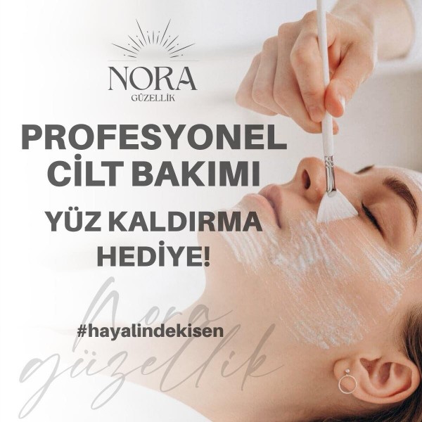 Gaziemir İzmir Nora Güzellik’te Cilt Bakımı ve Yüz Toparlama Uygulaması 1